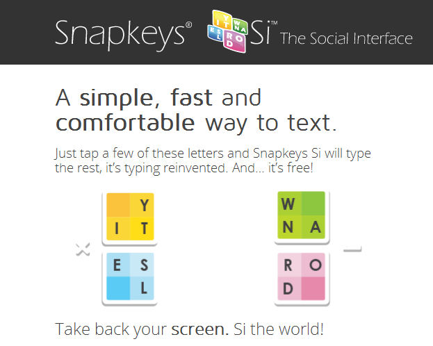 Snapkeys The Social Interface 1