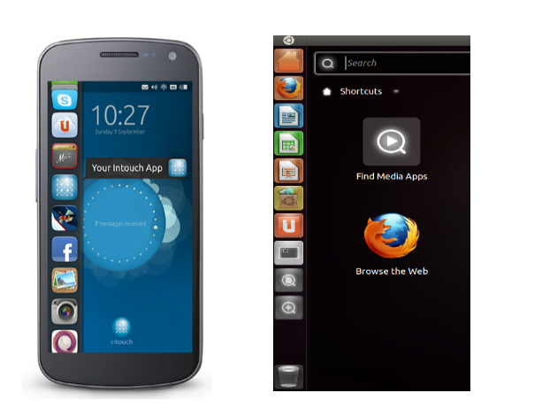 Canonical presenta i suoi ( Ubuntu) smartphone 1