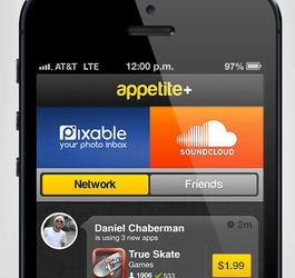Appetite + . Fai conoscere le tue App agli amici. 3