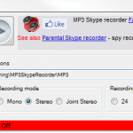 Vuoi registrare le tue telefonate di Skype? MP3 SKYPE CALL RECORDER 2