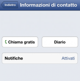 chiama gratis con fb