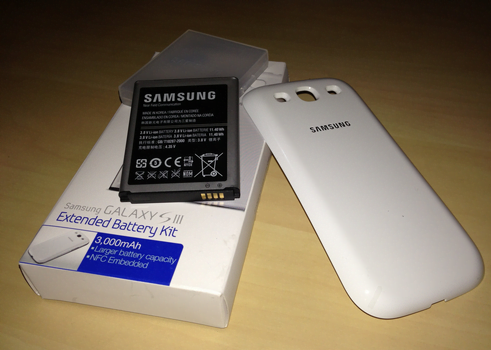 [ Recensione ] Kit batteria potenziata originale Samsung per Galaxy SIII - 3.000mAh - Bianco 1