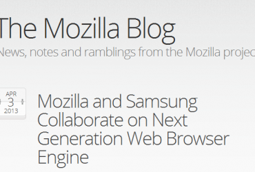 Prove di partnership tra Mozilla e Samsung con Servo. 3
