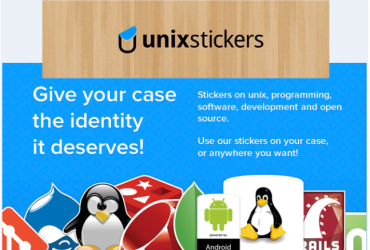 Vuoi creare adesivi personalizzati? Unixstickers! 3