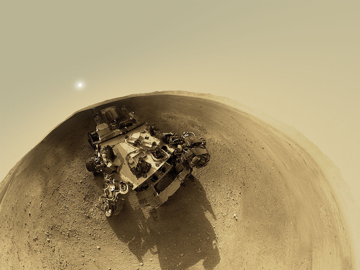 Curiosity ha trovato minerali argillosi su Marte 1