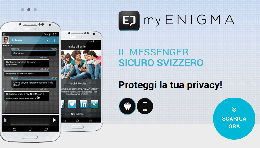 myENIGMA: messaging App a prova di intercettazione 1