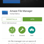 Amaze File Manager PlayStore