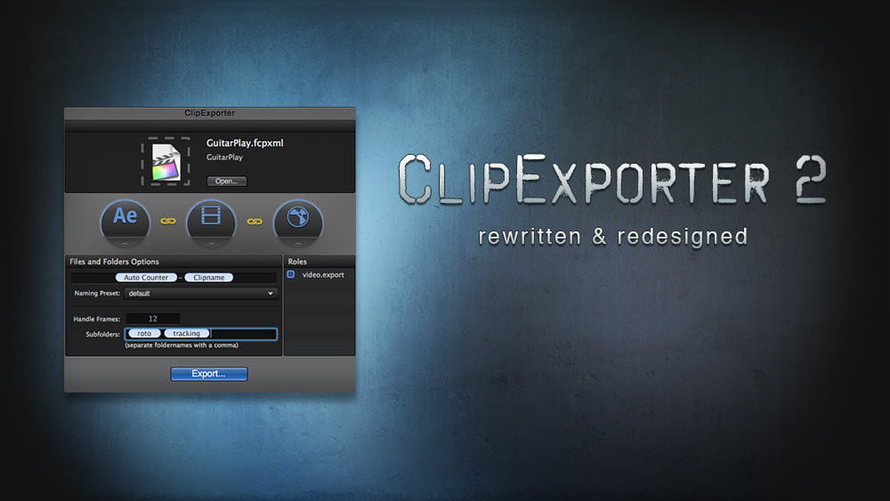 clipexporter for fcpx