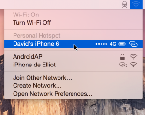 Screenshot - 06 - Use Case Step 1 - Connecting to a hotspot
