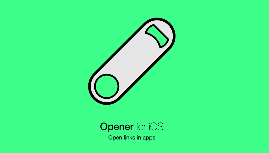 Opener la app che risolve un limite di iOS 8 1