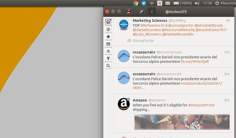 Corebird un ottimo client Twitter per Linux 1