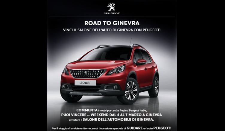 Con “Road to Ginevra” E3 porta i fan di Peugeot all’International Motor Show 1