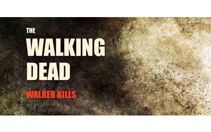 Quanti zombie morti ci sono nella serie " The Walking Dead" 1