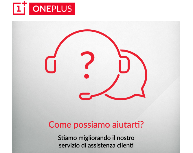 OnePlus: Finalmente chat e supporto email in italiano 1