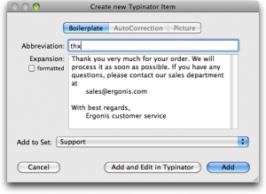 Typinator