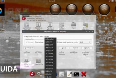 Lubit - Lubuntu attivare tutte le risoluzioni del monitor su Virtualbox 6