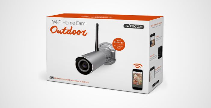 Sitecom presenta la videocamera Wi-Fi Home Cam Outdoor 1