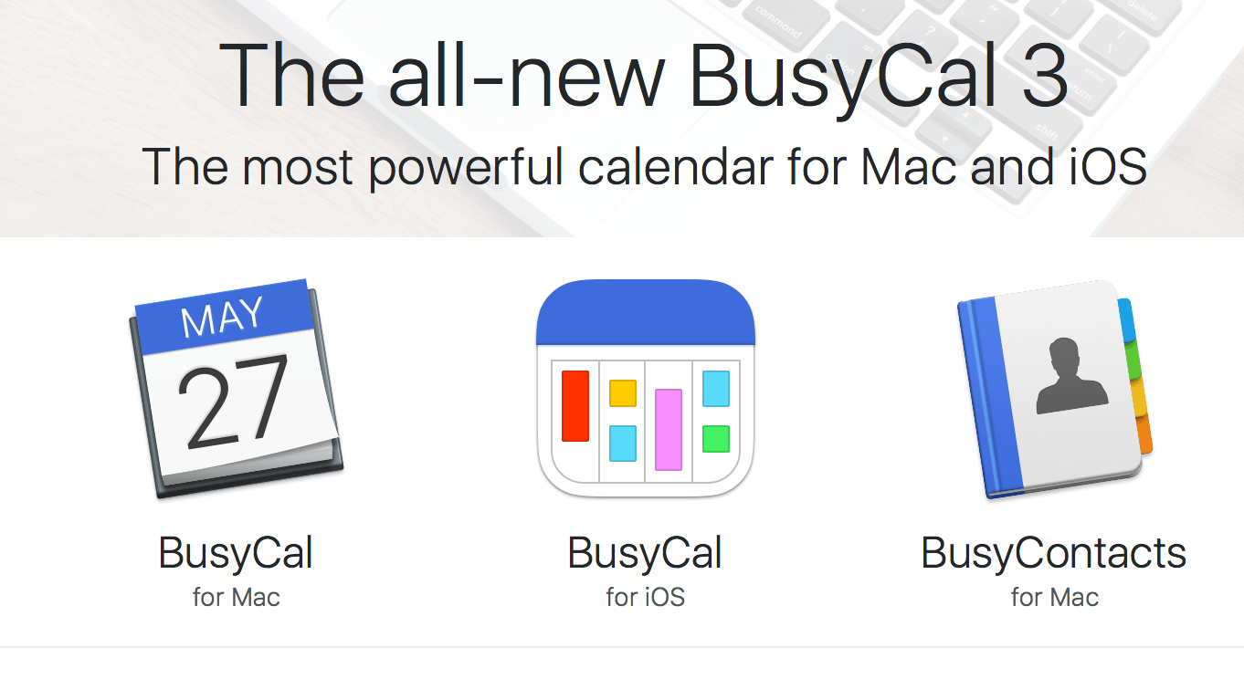 BusyCal arriva alla versione 3.0 1
