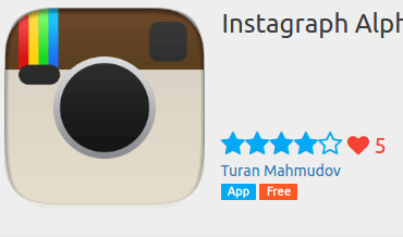 Instagram su Ubuntu phone con Instagraph 6