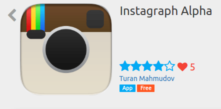 Instagram su Ubuntu phone con Instagraph 1