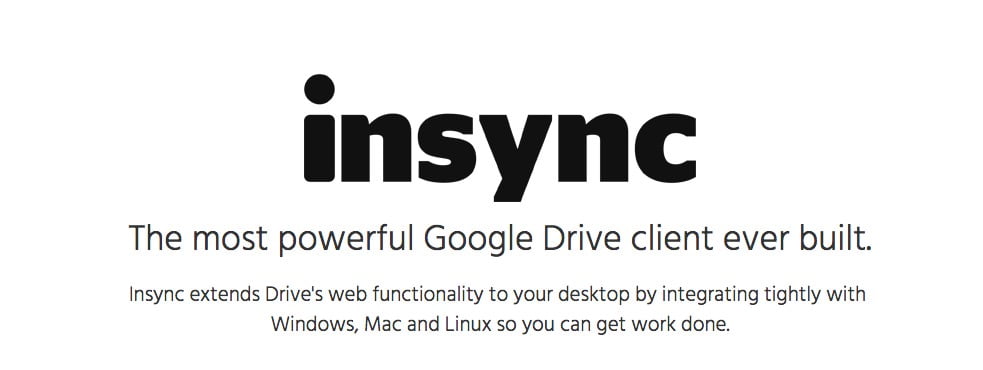 Disponibile InSync 2.0 beta per sincronizzare Google Drive 1