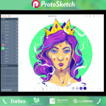 ProtoSketch ed il disegno vettoriale passa pure da iPad 7
