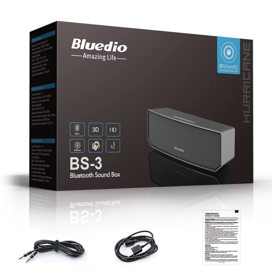 Bluedio BS-3 lo speaker aggressivo 1