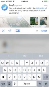 Leaf for iPhone un nuovo e minimale client Twitter 4