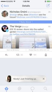 Leaf for iPhone un nuovo e minimale client Twitter 3