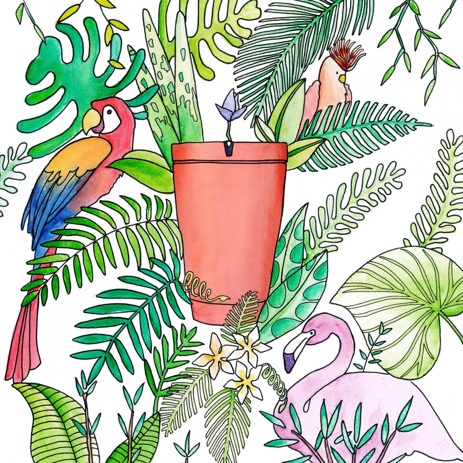 Parrot Pot - Il vaso intelligente che risolve il problema delle piante quando siamo in vacanza - 1