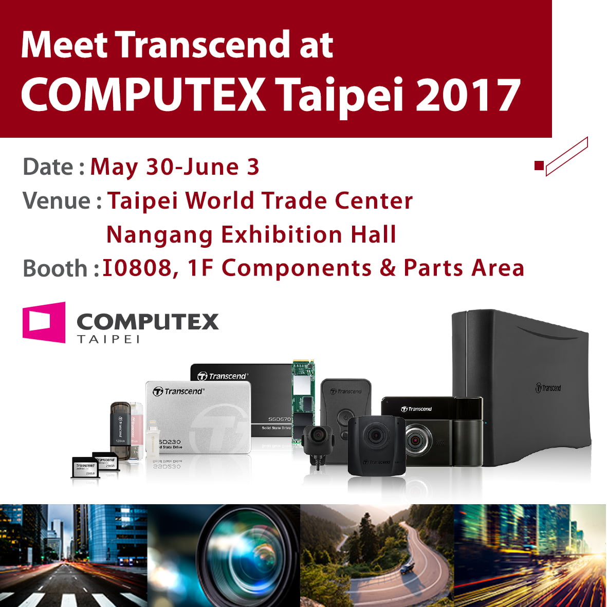 Transcend presenta le ultra veloci PCIe SSD e le nuove soluzioni Embedded al COMPUTEX TAIPEI 2017 1