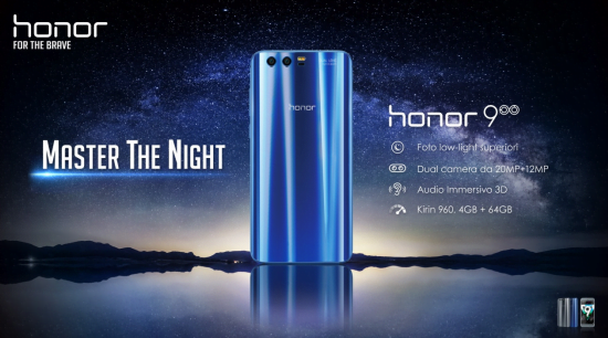 Honor rafforza la sua leadership tecnologica con Honor 9, il nuovo top di gamma 1