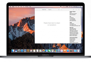Clean Text Menu per il nostro Mac 3