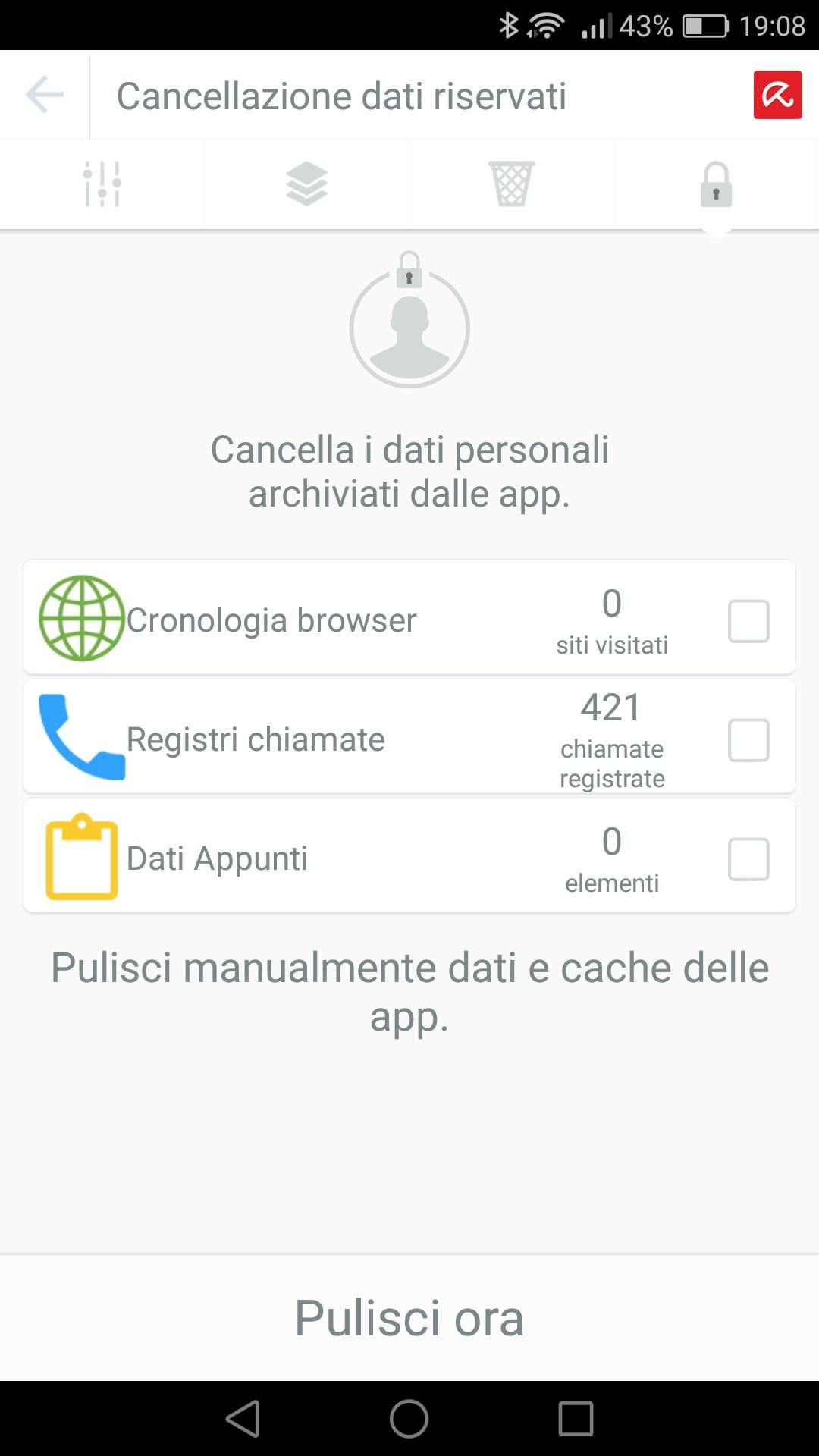 Niente più esperienze imbarazzanti con lo smartphone grazie ad Avira Optimizer per Android 2
