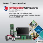 Transcend espone all' Embedded World 2018     3