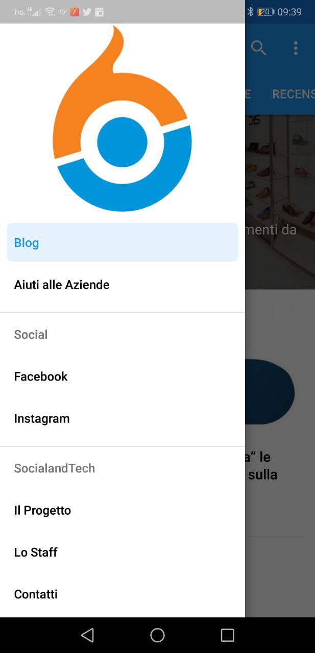 É disponibile la nuova app di SocialandTech per Android! 4