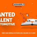 “Wanted Talent in Automotive”: Una borsa di studio per studenti digital 3