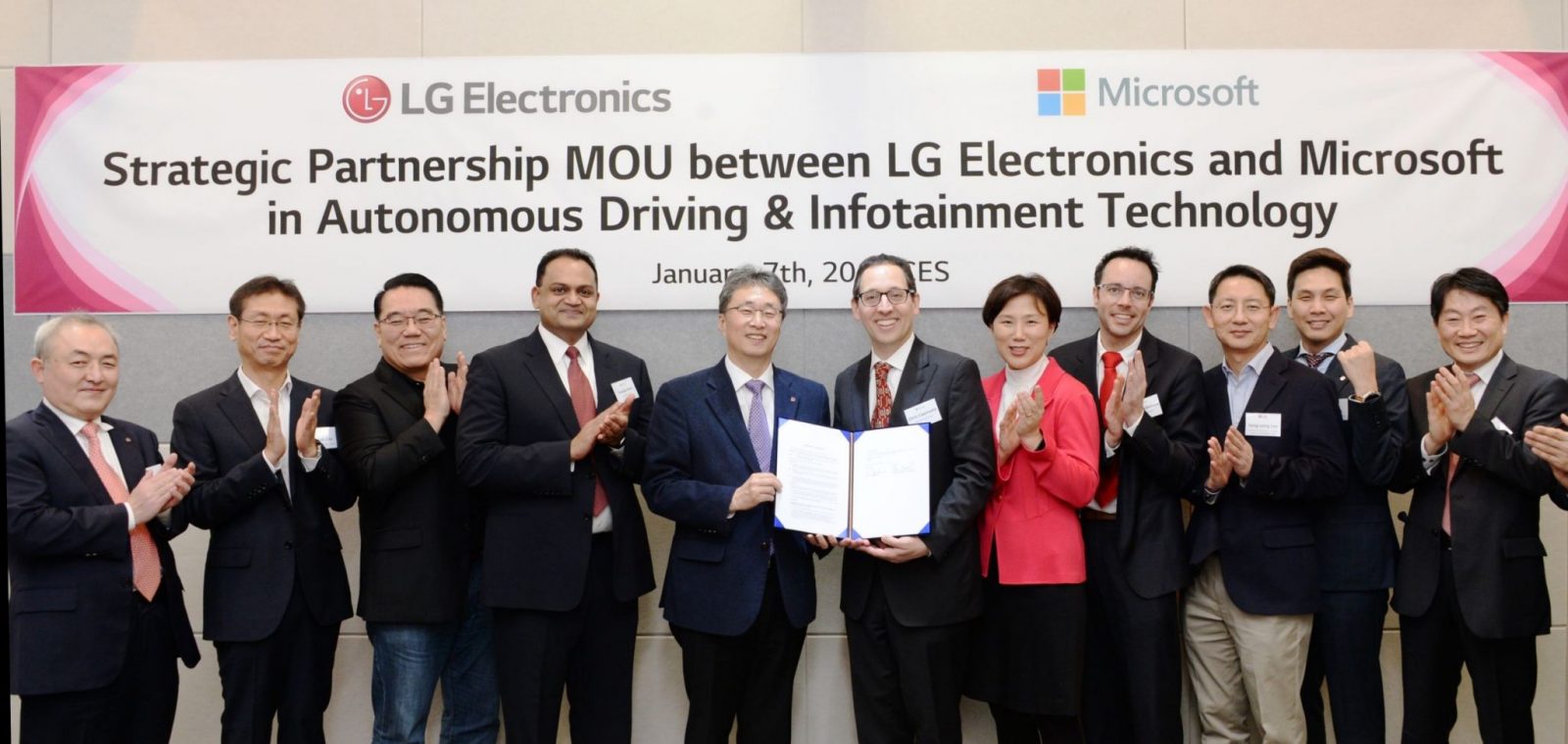 CES2019 || LG - Microsoft partnership 1