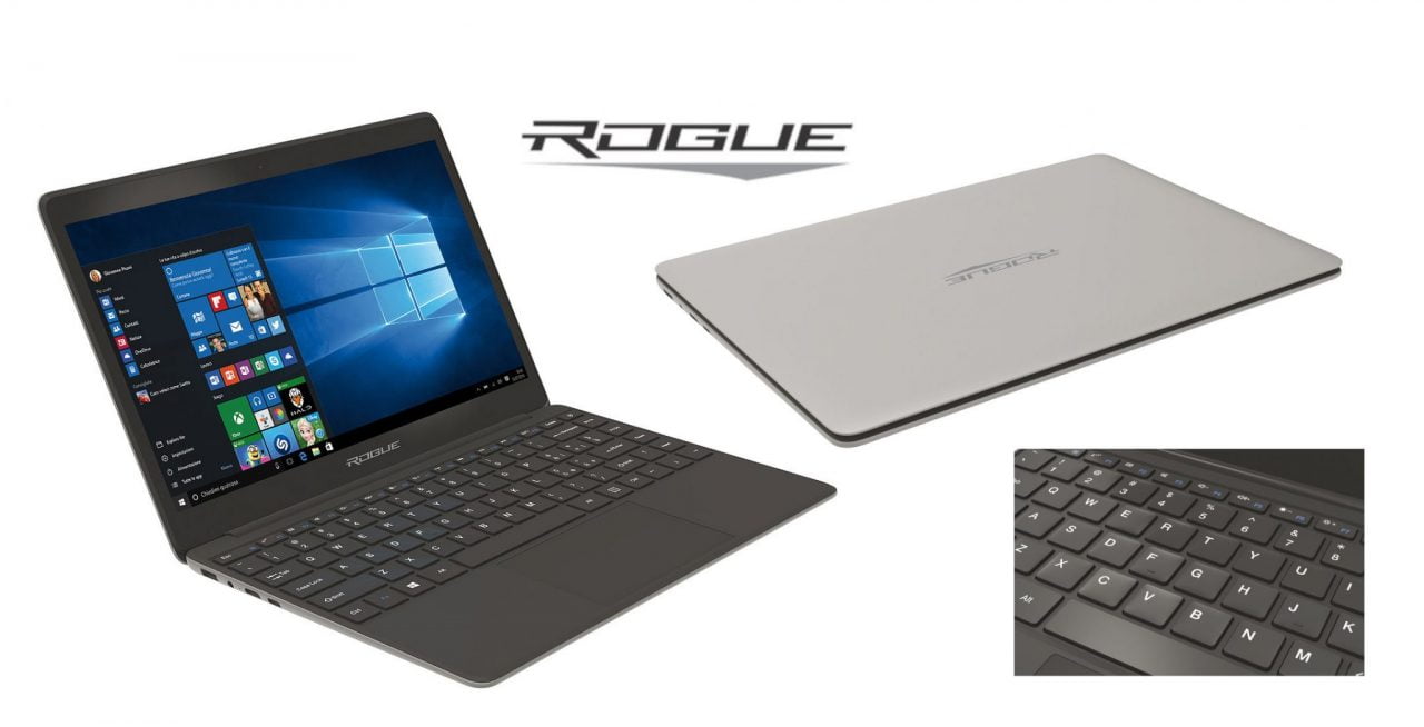 ROGUE debutta sul mercato con un laptop sottile, elegante e display 13'' full HD 1