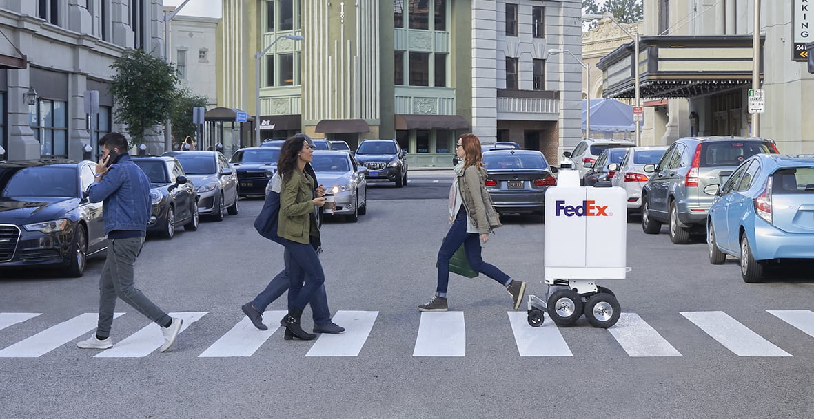 Il futuro delle consegne: FedEx presenta i robot-corrieri 1