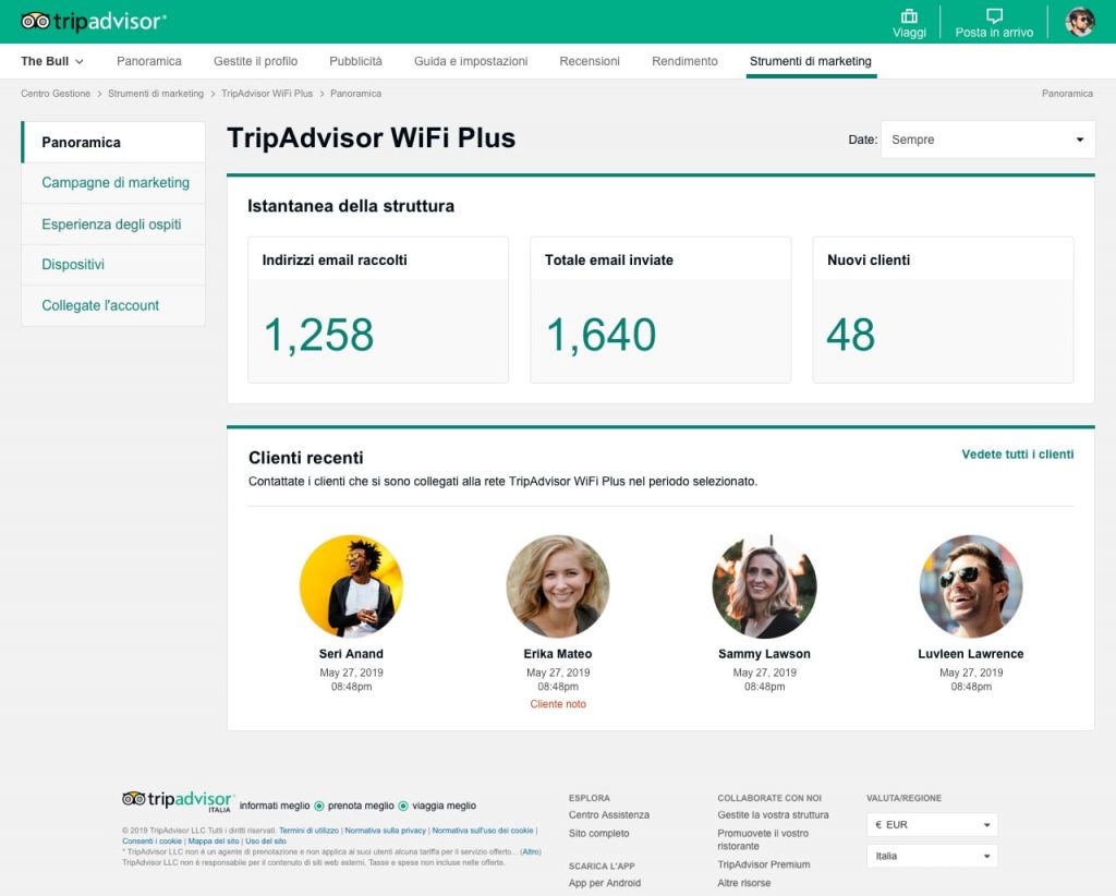 TripAdvisor lancia il nuovo servizio Wi-Fi Plus per i ristoratori 2