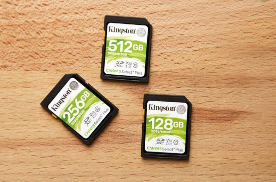 Kingston espande la linea di schede microSD e SD presentando la nuova gamma Canvas Select Plus 1