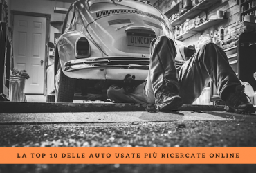 la top 10 delle auto usate più ricercate online