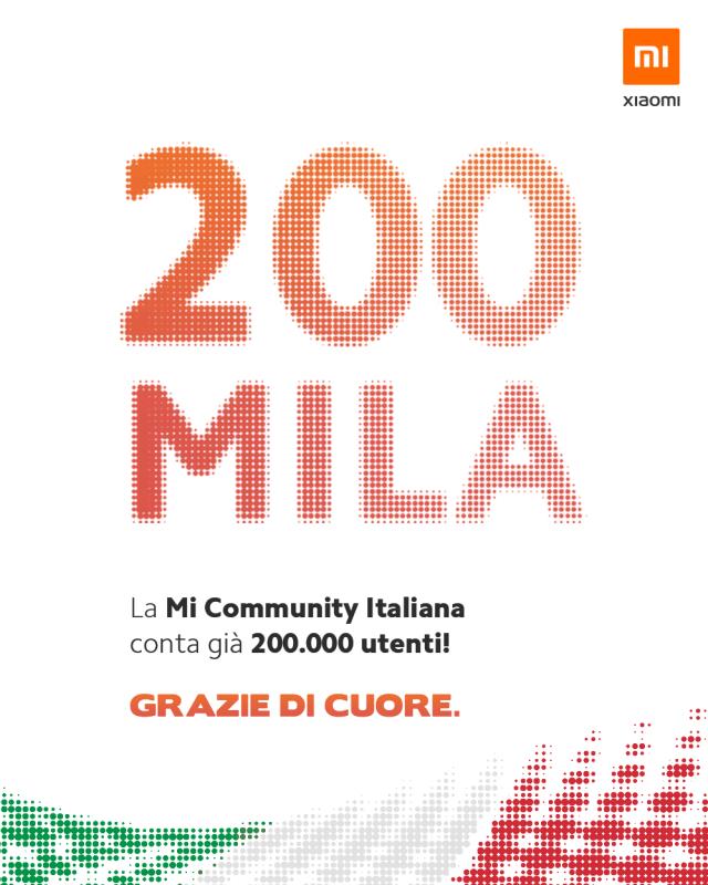 Xiaomi taglia un nuovo traguardo: 200.000 Mi Fan iscritti alla Community italiana 2