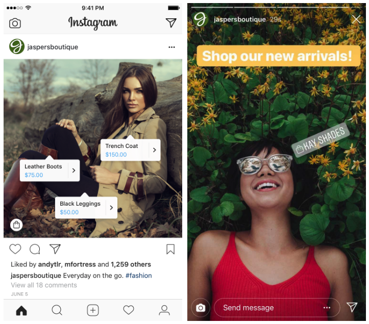 Instagram Shopping