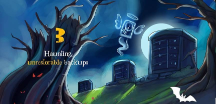 Haunting, unrestorable backups