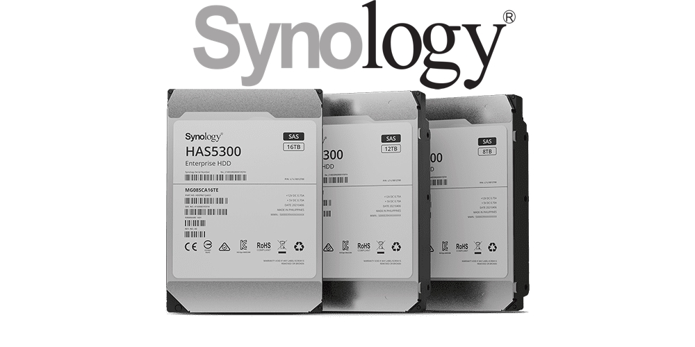 Synology ® lancia hard disk HAS5300 SAS enterprise per sistemi scalabili e ad alte prestazioni 1