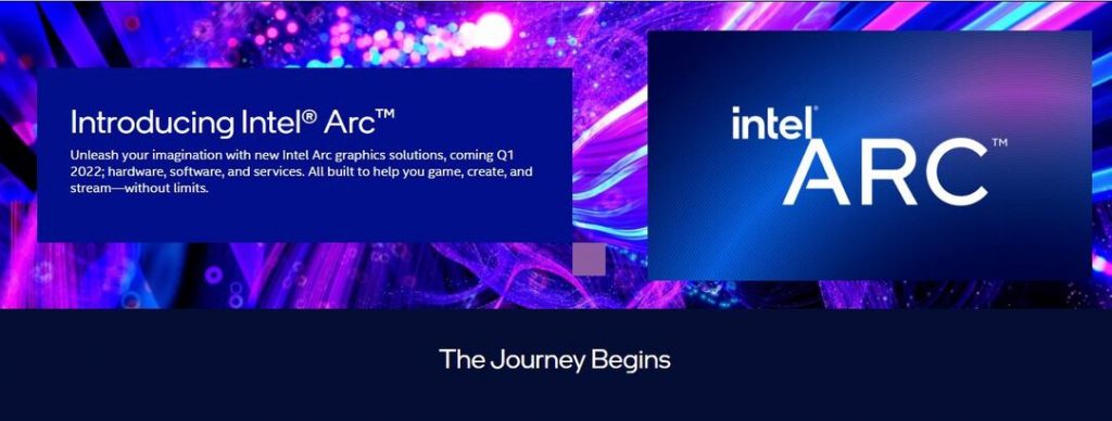 Intel presenta il nuovo brand per la grafica ad elevate prestazioni: Intel Arc 2