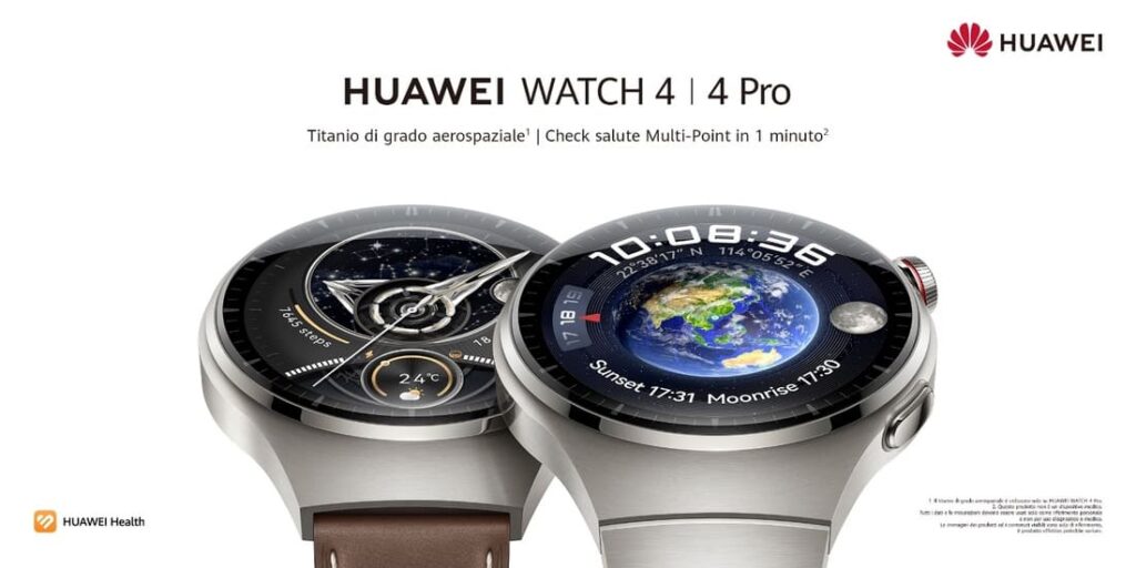 HUAWEI WATCH 4 Series: lo smartwatch premium con l’analisi dei parametri vitali One-Touch, monitoraggio del respiro e funzionalità eSIM aggiornata 2