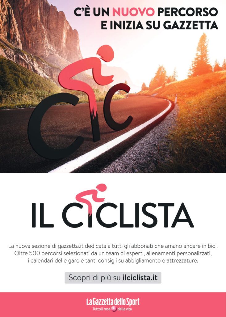 Arriva IL CICLISTA con La Gazzetta dello Sport! La nuova sezione di gazzetta.it per chi ama andare in bici 2